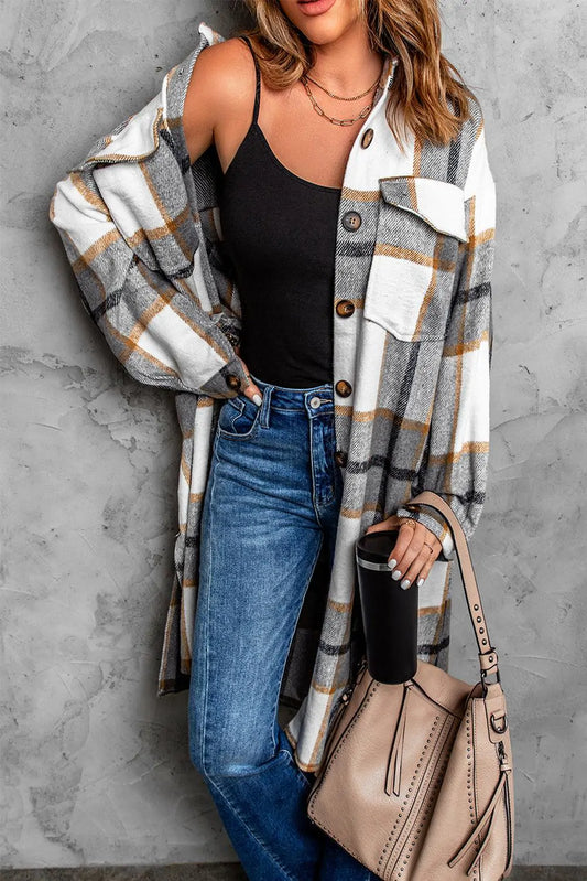 Dropped Shoulder Duster Coat - wantitall.org